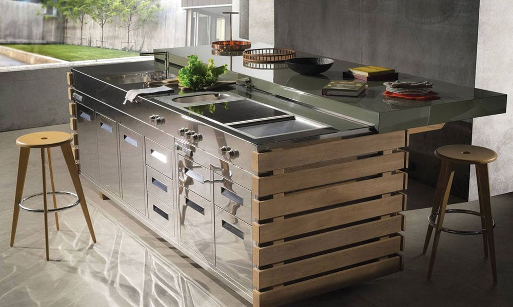 cucina outdoor alpes