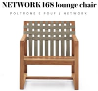 Lounge Chair Network 168 di Roda